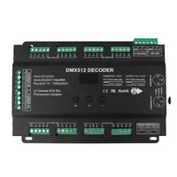 Controlador Decodificador LED Helan de 32 Canales 96A RGBW DMX512/RDM con Garantía de 3 Años, DC5-24V, Dimmer de 8/16 Bits