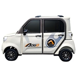 Véhicule de Mobilité Domestique Électrique Mini Quadricycle à Basse Vitesse Blanc Fermé 2 Portes 4 Places - Offre Spéciale - Product Image 6