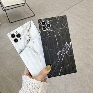 De moda de maletero <span class=keywords><strong>funda</strong></span> para teléfono para <span class=keywords><strong>iphone</strong></span> 12 pro max con patrón de mármol para <span class=keywords><strong>iphone</strong></span> <span class=keywords><strong>11</strong></span> cuadrado borde teléfono caso - Product Image 6