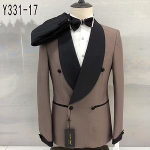 Actual 100% Slim Fit <span class=keywords><strong>vert</strong></span> <span class=keywords><strong>foncé</strong></span> à double boutonnage rayure deux fentes affaires 2 pièces ensemble hommes <span class=keywords><strong>marié</strong></span> mariage affaires costumes MSY331 - Product Image 2