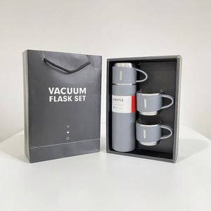 17Oz Flask <b>Thermos</b> Vacuum Stainless Steel Water <b>Bottle</b> Sports 500Ml Insulated Tumbler Set - Product Image 2