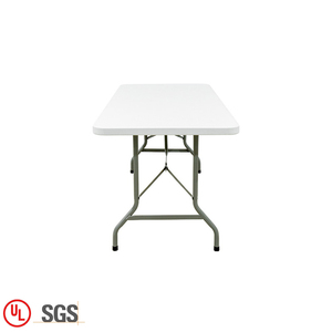 Barato 6FT de plástico de Hdpe plegable balcón mesa de Picnic comercial para 10 - Product Image 3