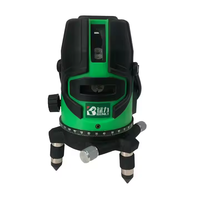 Outil de nivellement rotatif Rechargeable professionnel à 5 lignes niveau Laser mural à lumière verte pour les projets industriels et de bricolage en vente