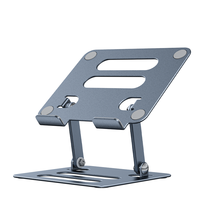 Nouveau support de tablette en alliage d'aluminium, Rotation libre à 180 degrés, support de téléphone portable 2 en 1