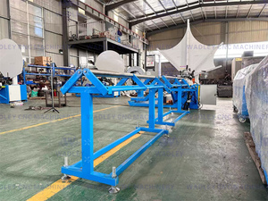 Automatic Hvac Air Spiral Duct Manufacturing Machine 0.4-1.2mm Galvanized Sheet - Product Image 3