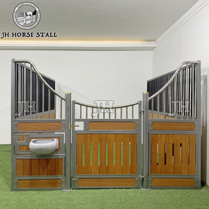 JH แผ่นไม้ไผ่ด้านหน้าม้าที่มั่นคงพร้อมตัวป้อน360แบบหมุนได้ทำจากไม้ไผ่ในร่ม - Product Image 6