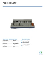 Controlador DDC Programable Inteligente Usado PLC POL635.00.STD para Automatización Industrial