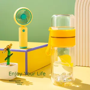 شعار مخصص الصيف مروحة صغيرة كوب ماء هدية تذكارية مجموعة عملية الأعمال للموظفين الكمال شركة الصيف الترويجي البند - Product Image 2