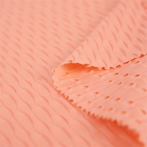 Matière première jacquard crochet dentelle tissu jacquard tissu maillot de football tissu jacquard gaufré - Product Image 3