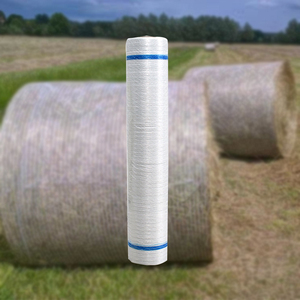 Baler Wrap Manufacturer HDPE Bundle <strong>Grass</strong> <strong>Nets</strong> Strong Tensile Force Wrapping <strong>Net</strong> Durable <strong>Bale</strong> Hay Packing Netting - Product Image 1