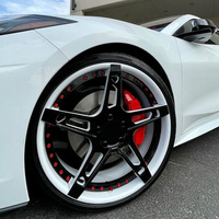 Jantes en alliage d'aluminium RCSR 5x114.3 argentées de 18 à 26 pouces pour SUV tout-terrain, jantes forgées pour BENZ E260 E300 S680 G550 G63 bmw Affilato