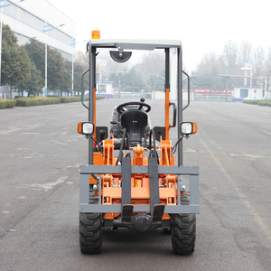 15km/H Fast <strong>Top</strong> Speed <strong>Load</strong> Weight 400kg 600kg Mini Small Electric Wheel Loader Battery Diesel Front Loader - Product Image 2