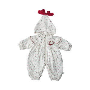 Zomer Nieuwe Polka Dot Baby Romper voor baby's en peuters Pop Kraag Baby bodysuit 0-5 jaar Modieuze Baby Jumpsuit Kleding - Product Image 6