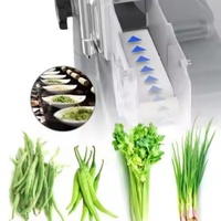 Cortador de Verduras Multifuncional, Rebanador de Apio, Picador de Pimientos, Cortador de Pepinos, Cebollas Verdes, Máquina para Cortar Cebollines