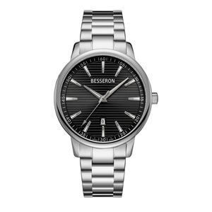 <b>For</b> <b>Men's</b> Fashion Business Luxury Elegant Stainless Steel Quartz <b>Watch</b> 42mm Water Resistant 5BAR Analogue-Digital Display Japan - Product Image 4