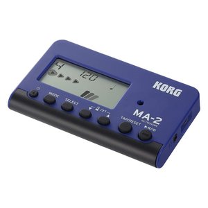 Metronomo y Acordeador Ma 2 Blbk Azul y Negro con Batería AAA, Material Plástico, Italia - Product Image 1