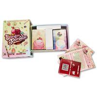 Jeu de cartes d'amour pour enfants et familles : Associe-les, Créez un labyrinthe, Couple, Drapeau rouge, Or