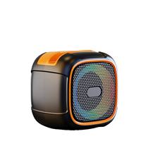 Mini haut-parleur portable BT direct usine avec éclairage LED RGB et fonction support de téléphone portable suspendable
