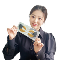 Parche de máscara de ojo nutritivo doble exquisito personalizable Ojo de diosa con caviar de oro negro para piel seca sensible