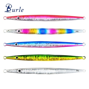 Bateau d'eau salée pêche à la traîne leurre 60g-400g 80g 120g 150g 200g vitesse rapide plomb gabarit jigging leurre pêche en mer métal gabarits verticaux - Product Image 1