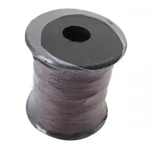 Cordón de algodón encerado carrete de plástico bobina 1,5mm Cordón de joyería 100M/carrete hallazgos de joyería 909596