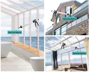 مانع التسرب الحراري, مانع التسرب الحراري ، مصنوع من السليكون ، مضاد للماء ، مصنوع من الزجاج ، مضاد للماء ، متوفر باللون الأبيض/الشفاف/الأسود ، موديل <span class=keywords><strong>100</strong></span>% <span class=keywords><strong>RTV</strong></span> - Product Image 6