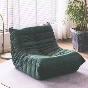 अपार्टमेंट लिविंग रूम या होटल के उपयोग के लिए स्पंज भरे वैक्यूम संपीड़न डिजाइन के साथ आधुनिक एक सीट कपड़े - Product Image 4