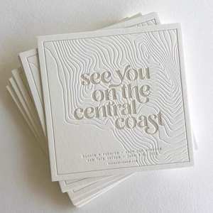 Carte de remerciement personnalisée 700g coton papier couleur typographie imprimé carte postale carton épais carte de Menu de mariage - Product Image 1