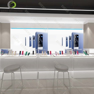 Cellphone <b>Display</b> <b>Case</b> Phone Showcase Mobile Shop Design Mobile Phone <b>Display</b> Counter <b>Display</b> Cabinet for Phones - Product Image 4