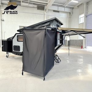 Remorque de camping-car de luxe pour vélo, tente pop-up, carrosserie rigide hybride tout-terrain pour <span class=keywords><strong>camion</strong></span>, camping en plein air, fabrication chinoise - Product Image 4