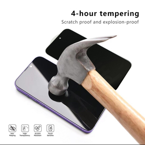 Protecteur d'écran indestructible pour Iphone 15 Anti Spy Esd Anti Static Glass Protector Privacy - Product Image 2