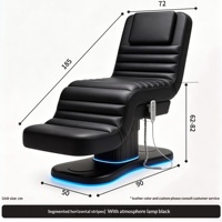 Table de massage électrique pliable multifonctionnelle réglable pour physiothérapie, tatouage et soins esthétiques spécialisés