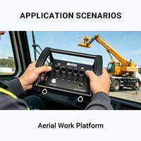 Kit de Control Remoto Hidráulico para Plataforma de Trabajo Aérea, Dispositivo de Control Remoto Seguro para Maquinaria de Plataformas Elevadoras