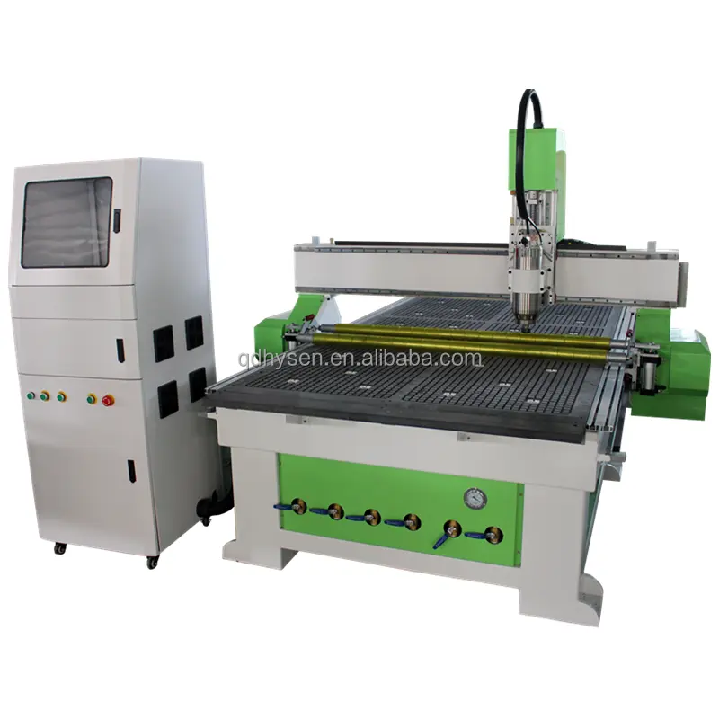 HYSEN-enrutador CNC 1325, máquina de tallado de madera ATC, enrutador CNC para carpintería, precio de China Dsp, máquina de fabricación de Mdf, estudio NC, dsp