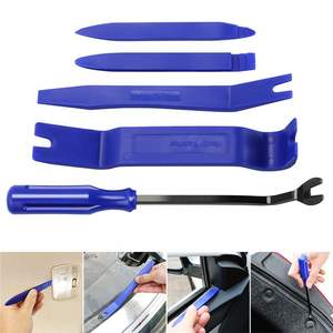 6 "tournevis couleur rouge garniture outil de retrait 5pc ensemble sur mesure couleur voiture Audio démontage outils 5pc Nylon outils - Product Image 5