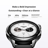Reloj Inteligente Original Xiao//mi Watch S4, AMOLED de 1.43 Pulgadas, Batería de 15 Días, Resistente al Agua 5ATM