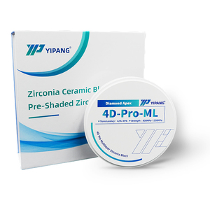 Hot bán <span class=keywords><strong>CAD</strong></span> cam Zirconia khối giá rẻ giá yipang Zirconia khối nha khoa phòng thí nghiệm aconia - Product Image 1