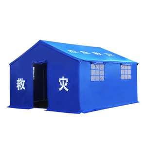 Tente imperméable portable en <span class=keywords><strong>toile</strong></span> de coton résistante, mur, cadre extérieur pour inondation d'urgence, 2 m x 2 m - Product Image 5