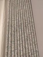 Rideau jacquard Paisley teint en fil, 100% polyester, occultant, pour la maison, les hôtels et les projets