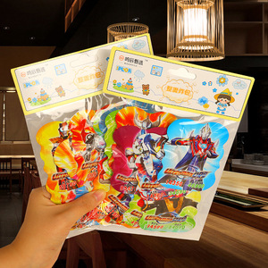 Pack d'autocollants Ultraman, 10 pièces, style aléatoire, décoration de fête d'anniversaire, cadeau pour enfants - Product Image 1