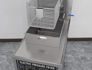 MDXZ-24 commerciale pentola a pressione grande tavolo elettrico friggitrice/friggitrice per polli