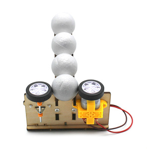 Kit de Modélisme en Bois, Métal et Plastique, <span class=keywords><strong>Projecteur</strong></span> DIY, Jouet Éducatif Scientifique et Physique pour Enfants de 5 à 7 Ans - Product Image 5