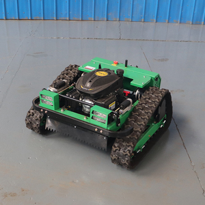 CE EPA Approved All Terrain Grass Cutting Machine Agriculture Rubber Tracks <b>Remote</b> <b>Control</b> <b>Robot</b> Lawn Mower - Product Image 4