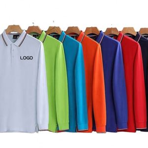 Fashion New Materials Double Pique Woven Solid Cotton Men's Long Sleeve for Shirts Turn-Down Collar Anti-Wrinkle Breathable - Product Image 5