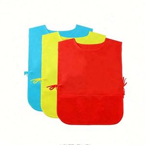 High Quality Reusable Fashionable <b>Kids</b> Painting <b>Apron</b> with Non-Woven Fabric - Product Image 2