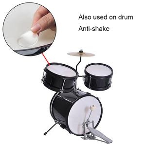 6 cái/bộ bẫy trống câm Pad sốc hấp thụ kiểm soát giai điệu trống Silicone Damper Gel miếng đệm cho các phụ kiện cụ - Product Image 4