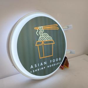 Logotipo de acrílico 3D de tamaño A4 de calidad personalizada, letrero de <span class=keywords><strong>letras</strong></span> <span class=keywords><strong>con</strong></span> iluminación frontal y retroiluminación, logotipo de tienda LED luminoso para uso en exteriores - Product Image 3