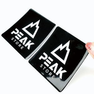 Pegatina epoxi de gel de cristal <span class=keywords><strong>3D</strong></span> de alta calidad, logotipo de marca personalizado, pegatina de resina de cúpula <span class=keywords><strong>3D</strong></span> - Product Image 5