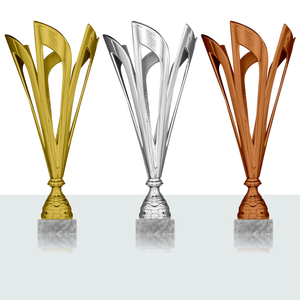 Pokal Serie Svante (oro-argento-bronzo) - Product Image 1