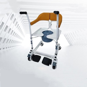Nouveau produit Chaise de bain de toilette d'aisance d'<span class=keywords><strong>ascenseur</strong></span> de transfert de patient hydraulique avec des roues <span class=keywords><strong>pour</strong></span> le désactivation - Product Image 2